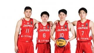 FIBA 3x3 U17 アジアカップ 2022の3x3 U17男女日本代表最終エントリーが確定