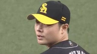 うなり上げる「メジャーリーガーみたいな球」　鷹右腕の“美直球”に「まじ惚れ惚れ」