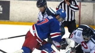 [アイスホッケー] 守って攻めて中大に完封勝ち！