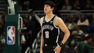 ネッツの渡邊雄太、約12分の出場で3P含む4得点…4リバウンドも記録してアピール