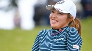 古江彩佳、スーパーイーグル2発に謙虚　運の秘訣は「怒らない。クラブに当たらない」