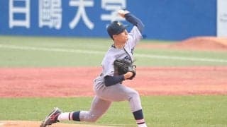 【大学野球】王座奪還へ、慶大が首位明大に先勝　ドラフト候補・萩尾3ラン＆増居が通算16勝目