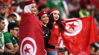 深い緑に金の縁取り、チュニジア代表のW杯用3rdユニが発表！　鷲の翼を模したプレマッチシャツも