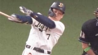 オリ吉田正尚、センター右5階席へ超特大の先制弾　「何とか得点をと思っていた」