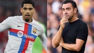 離脱中のアラウホ、風当たりが強まる指揮官への信頼は揺るがず「彼のおかげで…」