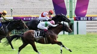 【白秋S】レイモンドバローズが大接戦を制する