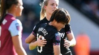 ウェストハム林穂之香が加入後初ゴール！3人目の動きから冷静な股抜きフィニッシュ