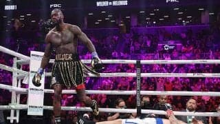 最強ワイルダー、初回170秒KO勝ちで復活！　11kg減量も破壊的右ストレート健在