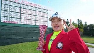 V2古江彩佳、土壇場バーディーを生んだ冷静メンタル「動揺はない。奮い立たす気持ち」