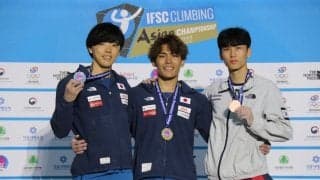 【クライミング アジア選手権 ソウル2022】ボルダリング・コンバインド共に日本人選手が表彰台を総ナメ！