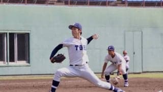 [硬式野球] ピンチで踏ん張った！ 野澤３年目にしてようやく手にした初勝利