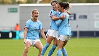 デビュー戦即ゴールの長谷川唯、シティ初の日本人スコアラーをチームメイトも祝福しクラブもピックアップ