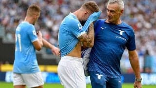 ラツィオに痛手…インモービレが左ハムストリングを負傷、復帰時期は未定