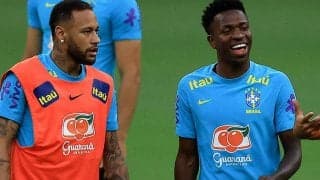 「少なくともトップ3」、ネイマールが後輩ヴィニシウスのバロンドール順位に不満