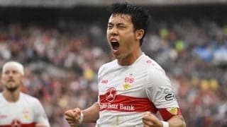 ｢ありえない位置から綺麗に決まったなぁ｣!! 遠藤航が「強烈ヘディングゴール」決めた! 伊藤洋輝もスタメンで奥川雅也との｢日本人対決制す｣