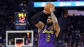 3ポイントが不発に終わったレイカーズのレブロン「いいショットを打てているが…」