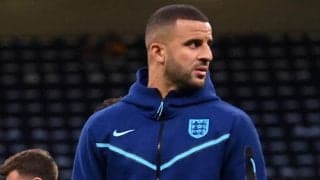 股関節手術のウォーカー、W杯行きを諦めず！ サウスゲイト監督も全面協力へ