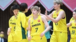 12分半の出場で14得点を奪ったENEOSの林…「オフェンスで流れを作るのが自分の役目」