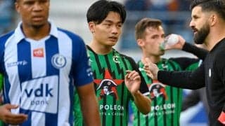 「トラップ凄い」「振りが世界規格」移籍後初、1試合2ゴールの上田綺世に称賛多数「パンチ力と精度は日本人FWで1番」