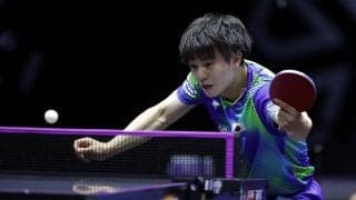 宇田幸矢 五輪V2の絶対王者・馬龍に敗れる。初戦敗退【卓球 WTTチャンピオンズ】