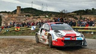 WRCスペイン：競技2日目を終え、オジエが2番手以下を引き離し首位をキープ。勝田は8番手に