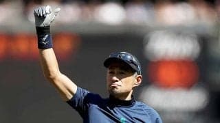 49歳イチローが「選手に戻らない？」と称賛された1球　再び米話題「俺のアイドル」