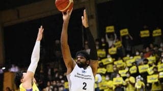 ビュフォードがシュートノーミスのトリプルダブル達成…激しい攻防の中、島根が快勝