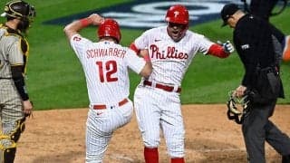 【MLB 優勝決定S】パドレス逆転負けで崖っぷち…大一番ダルビッシュに託す　フィリーズがリーグV王手