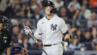 打率.156ジャッジの大不振　辛口NYメディアが掌返し「今季の興隆がブーイングに変化」