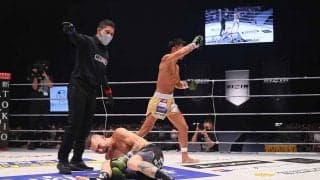 【RIZIN.39】梅野源治、ガーダムを“21秒KO”　「ムエタイの梅野、結構やばかったでしょ」とご満悦