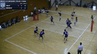 関西大学バレーボール連盟 男子1部秋季リーグ戦 上位リーグ【見逃し配信】