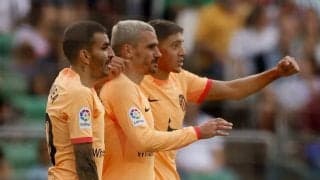 ｢ヤベーよこのゴール｣!! アトレティコFWグリーズマンが｢CKから直接ゴール｣！ 2ゴールでチームの勝利に貢献したフランス代表FWの｢圧巻先制弾｣に「覚醒したな」の声