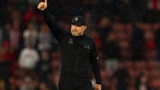 アーセナルを止めたサウサンプトン監督「後半にうちの競争力を見せつけられた」