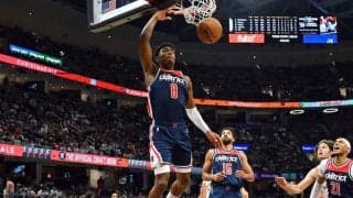 OTの末ウィザーズが今季初黒星…キャブズに惜敗も八村塁はダンクや3Pで16得点