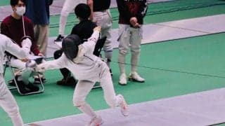 男子エペで金高が３位、女子サーブル団体はベスト４入り！インカレへ弾みをつける