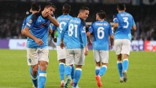 主力温存ナポリがシメオネ2発などでレンジャーズに快勝、5連勝で首位通過《CL》