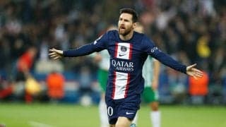 ｢もはや芸術｣ リオネル・メッシが「圧巻のアウトサイド弾」!! 2ゴール2アシストの大暴れでPSGがCL決勝T進出決定