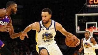 実況が「今季FT失敗なし」→初の失敗　NBAカリーの直後の行動に米爆笑「察知能力凄い」