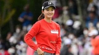 渋野日向子と同組「私が入っていいのかな…」　19歳川崎春花は恐縮「回れるのは光栄」