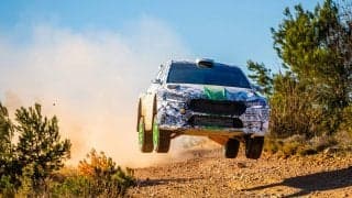 新型シュコダ・ファビアRSラリー2がドイツ国内で実戦デビュー、ドライバーはミケルセン