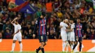 3万7000超いいね!! 欧州CL敗退のバルセロナにサポーターがカンプ・ノウで「熱いエール」！  ｢シャビ監督の問題ではない｣の声も届く