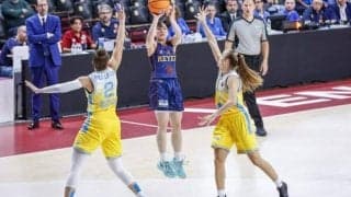 魅せた、安間志織!! ユーロカップ初戦16得点、3リバウンド、6アシスト、3スティールの活躍でベネチアを勝利に導く