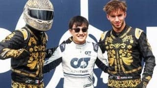 マシンはスライドしまくるけど、角田裕毅「これが楽しい」。富士山五合目と同じ標高のメキシコはかなり特殊なサーキット