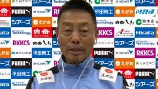 「胸を借りるつもりで」　大分とのJ1昇格PO1回戦に挑む熊本、大木武監督＆河原創が決意語る