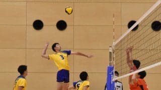 春高バレー　茨城県予選開幕　男子４強出そろう