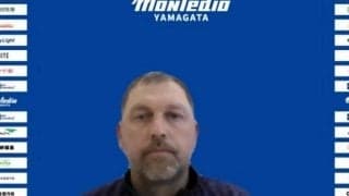 “4度目の正直”へ、最終節の劇的展開でPOに滑り込んだ山形・クラモフスキー監督「勝利に向かっていくだけ」