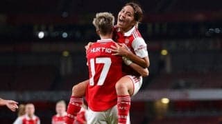 アーセナルFW岩渕真奈が幻アシスト！ CLで今季初先発、キレキレのドリブルを魅せる