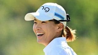渋野日向子「半分以上は嬉しさ」61位→28位で予選通過　今季第2日最多6602人が集結