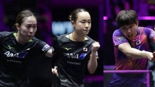 伊藤美誠がベスト4、石川佳純がベスト8。期待の張本智和は悔しい初戦敗退【卓球 WTTチャンピオンズ／結果まとめ】