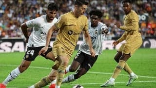 レヴァンドフスキが劇的後半AT弾のバルセロナが難所メスタージャ攻略！　リーグ3連勝達成《ラ・リーガ》